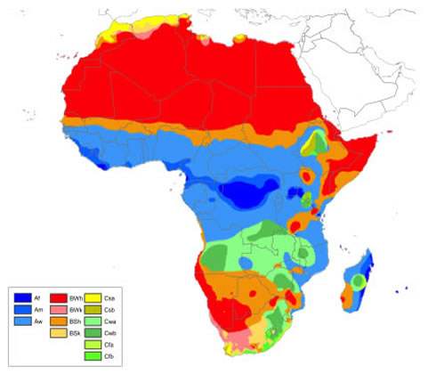 Habitats in Africa
