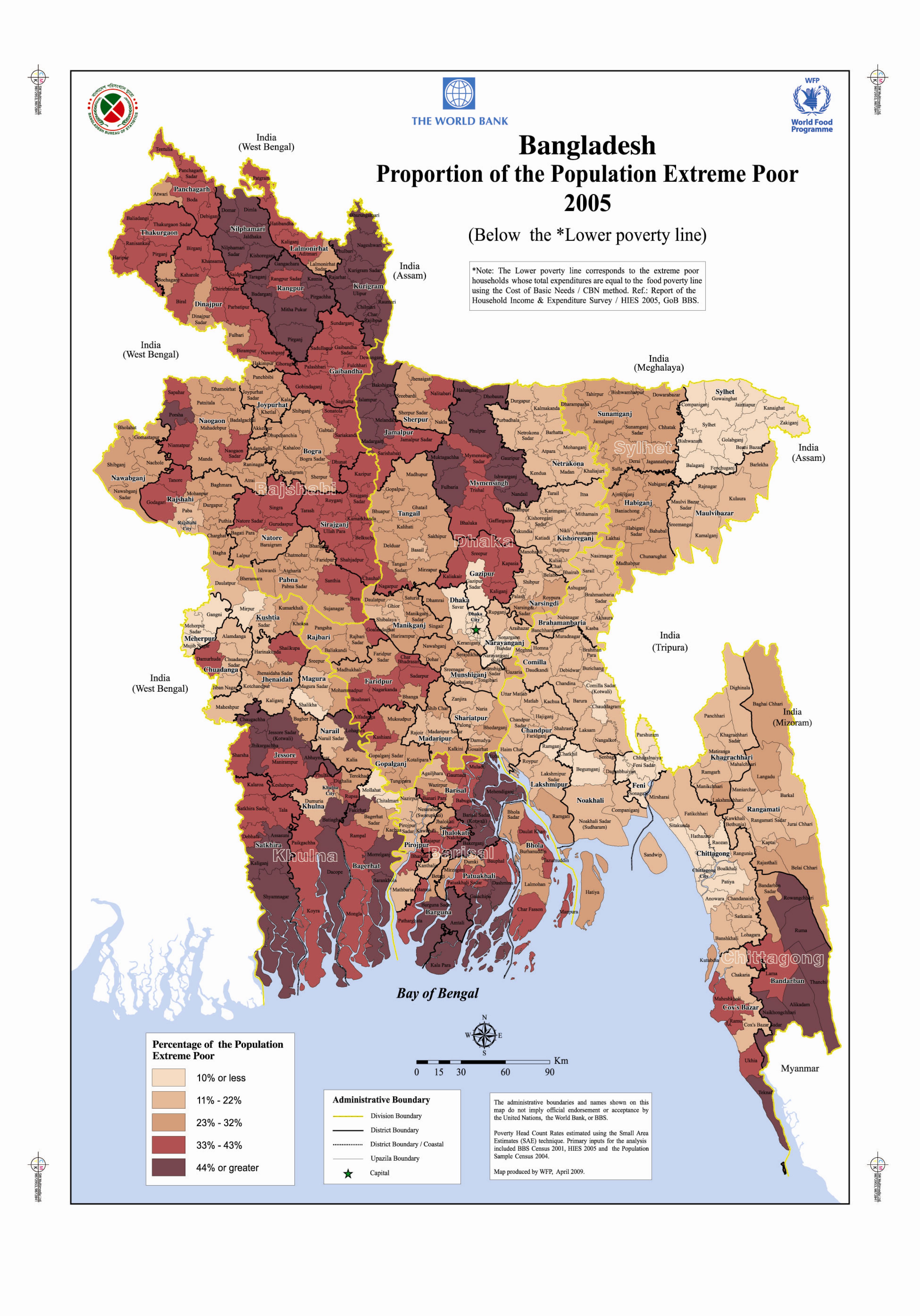bangladesh poverty map