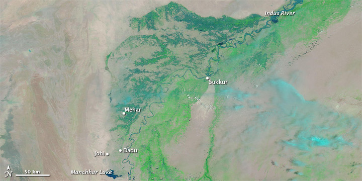 flooding of Indus