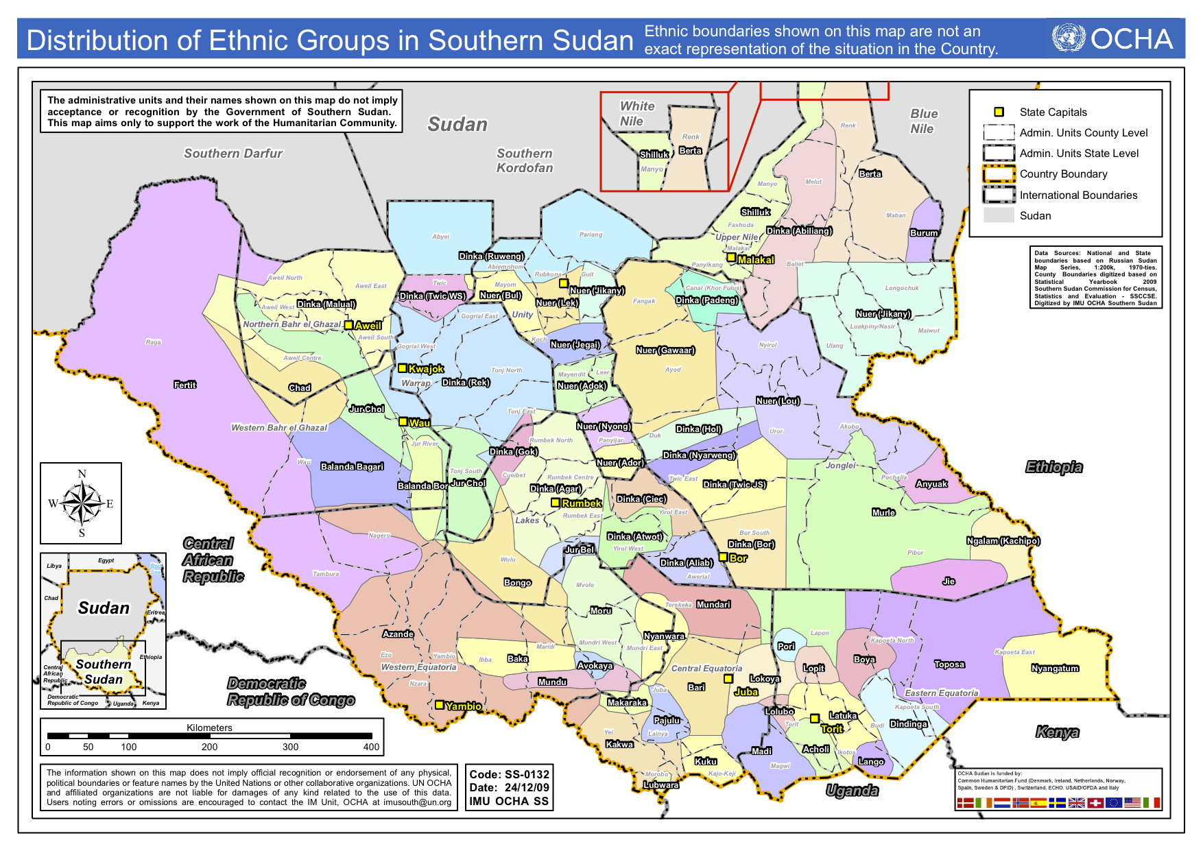 The Complex Tapestry Of Sudan: A Deep Dive Into Its Ethnic Map - Map 