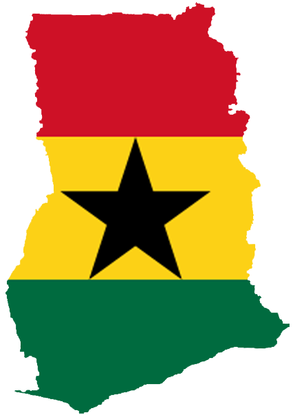 Ghana Star and Stripe