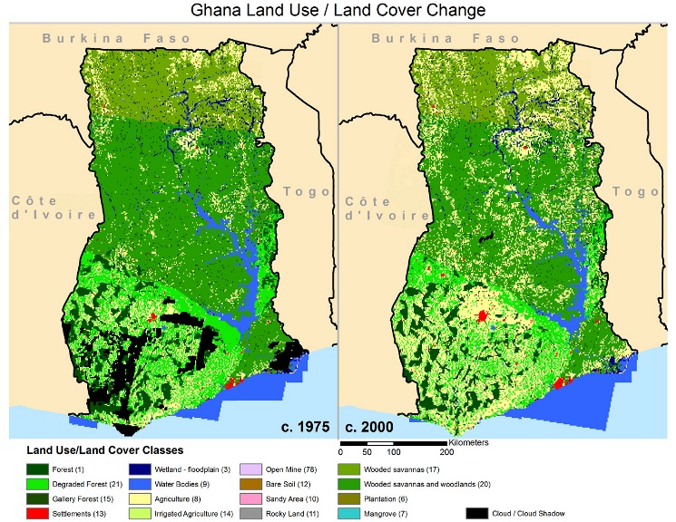 Ghana Land Use Change