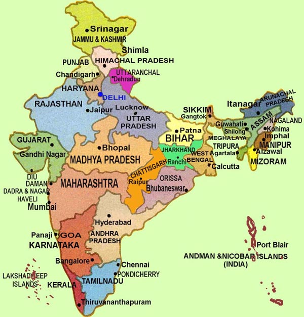 Map of India