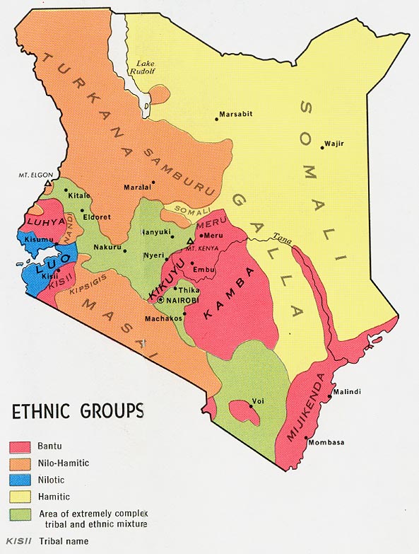 Kenya ethnicity groups