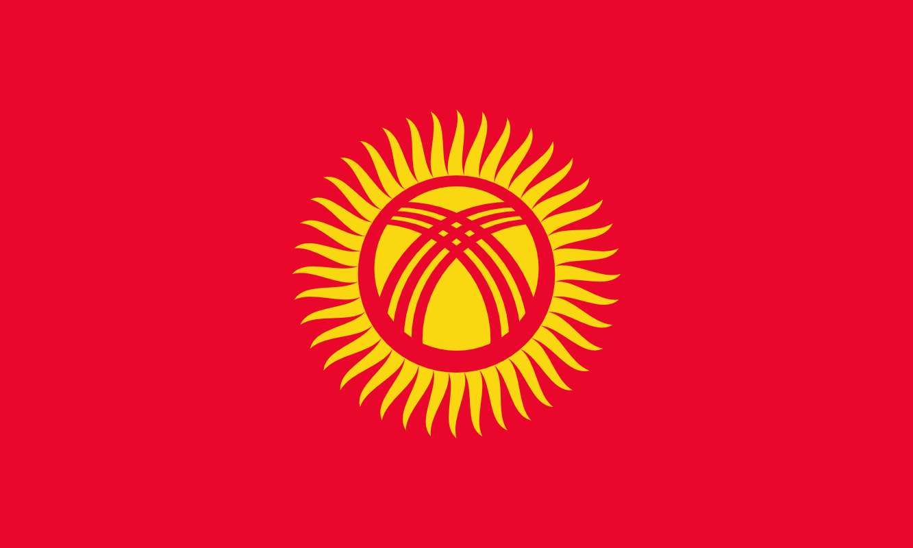 kyrgyzstan flag