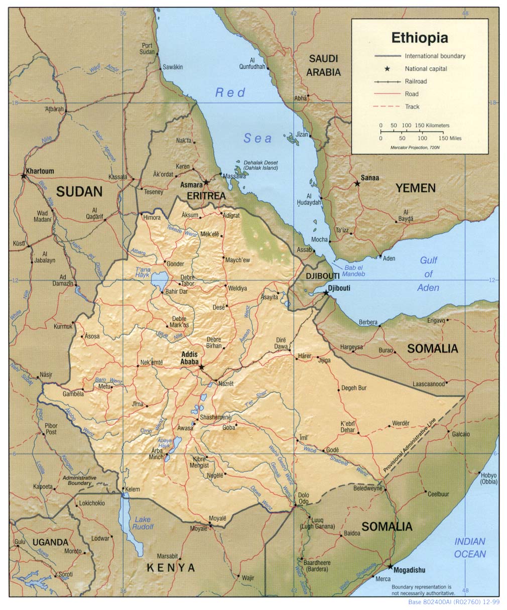 Ethiopia Map